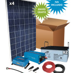 Kit Solar Aislada 1000W