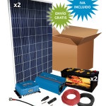 Kit Solar Aislada 500W