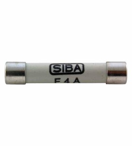 Fusibles cerámicos SIBA 4A 1,2kV 8x50mm 7003427.4